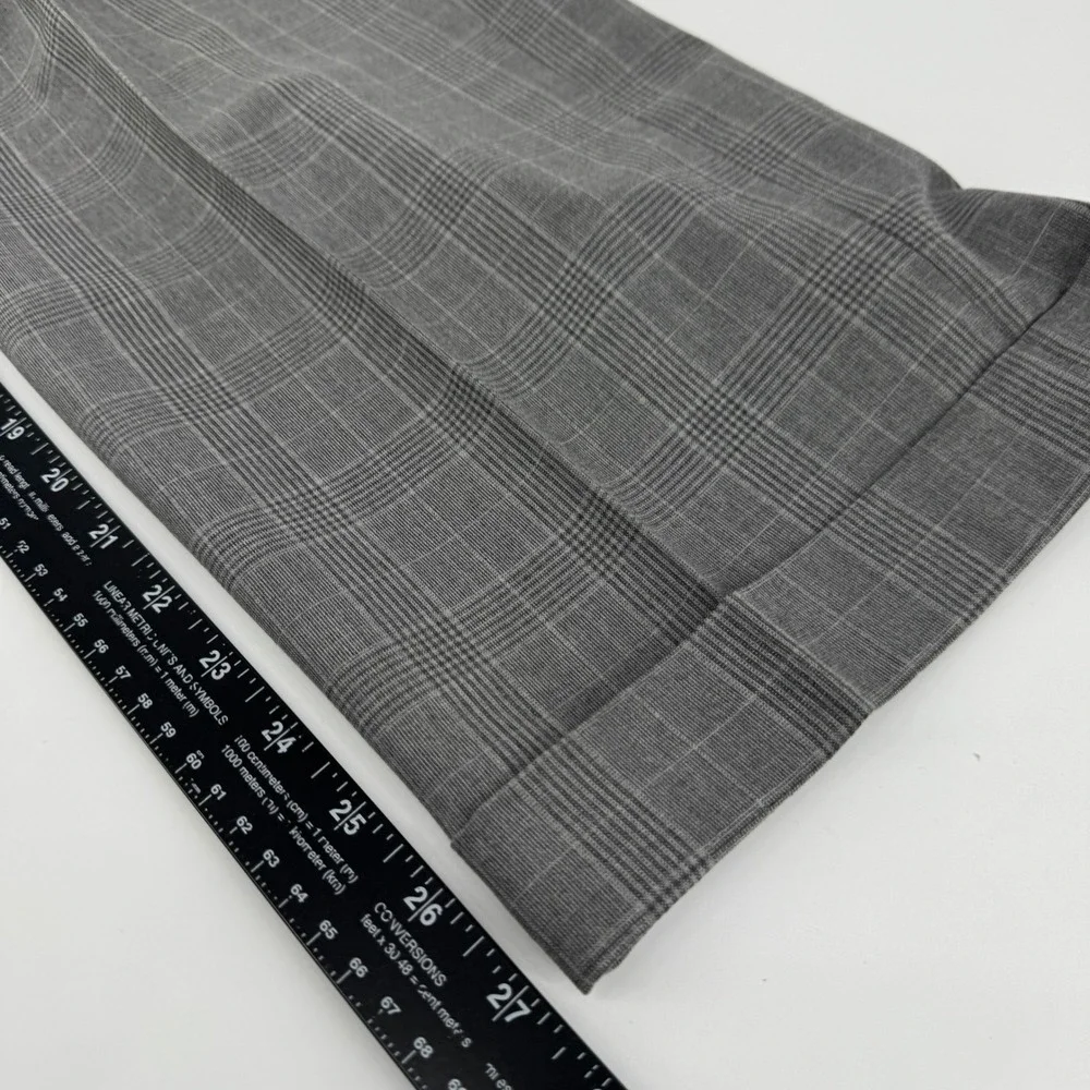 Steve Harvey Grey Glen Plaid 3-Piece Suit Mens 40R Jacket 34W Pants Vest
